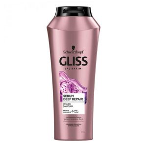 شامپو گلیس GLISS Serum Deep Repair Şampuan ترمیم کننده و ابریشمی کننده مو 400 میل