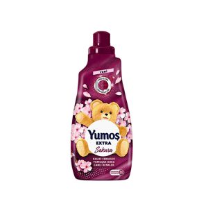 نرم کننده لباس یوموش Yumoş Extra Sakura با رایحه شکوفه های گیلاس 1440 میل